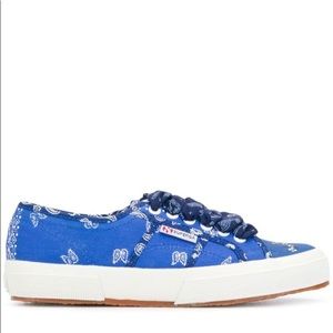 💙NIB💙 Superga X Alanui Bandana Low-Top Sneaker